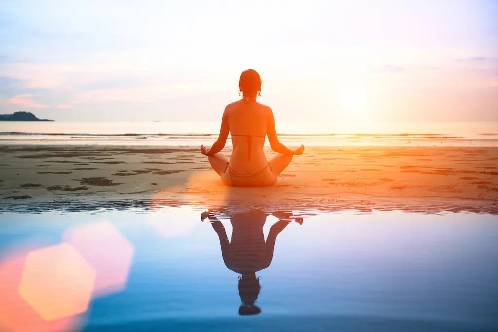 spirituell-meditation-strand